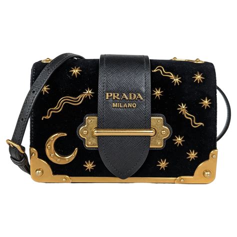 prada cahier astrology bag for sale|prada moon and stars bag.